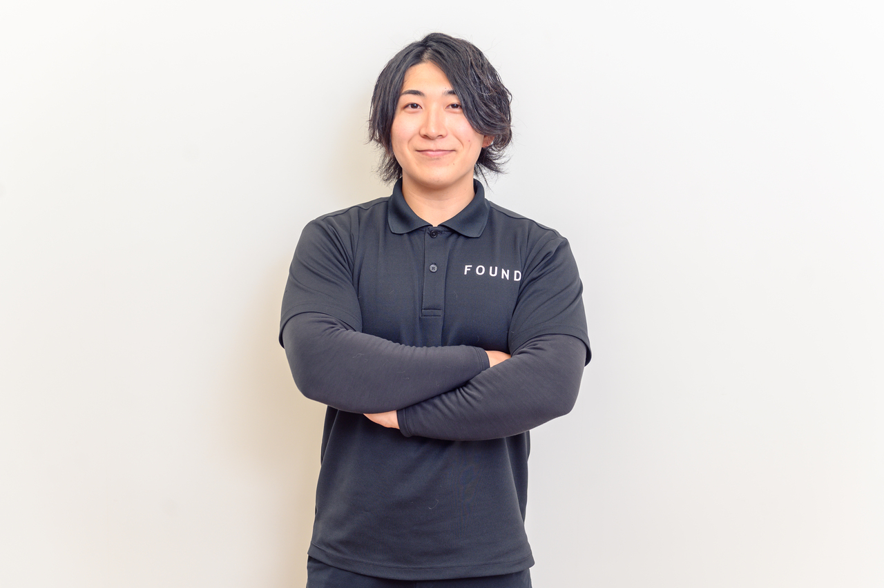 FOUNDパーソナルトレーナ（RYUGA）予約受付