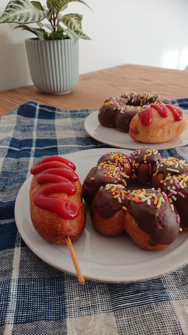 もちもちドーナツ&ミニアメリカンドック