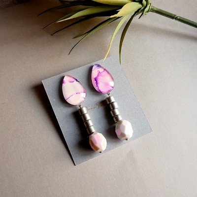 ガラスカボションアクセサリー