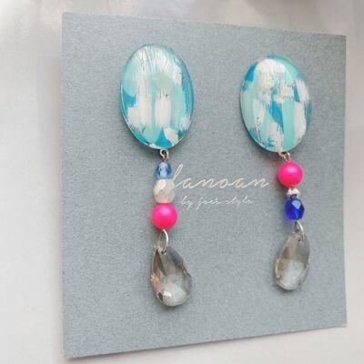 ガラスカボションアクセサリー