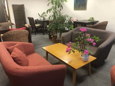 お〜にゃ〜とソファートーク（カフェコスモス10周年＆お～にゃ～感謝祭）