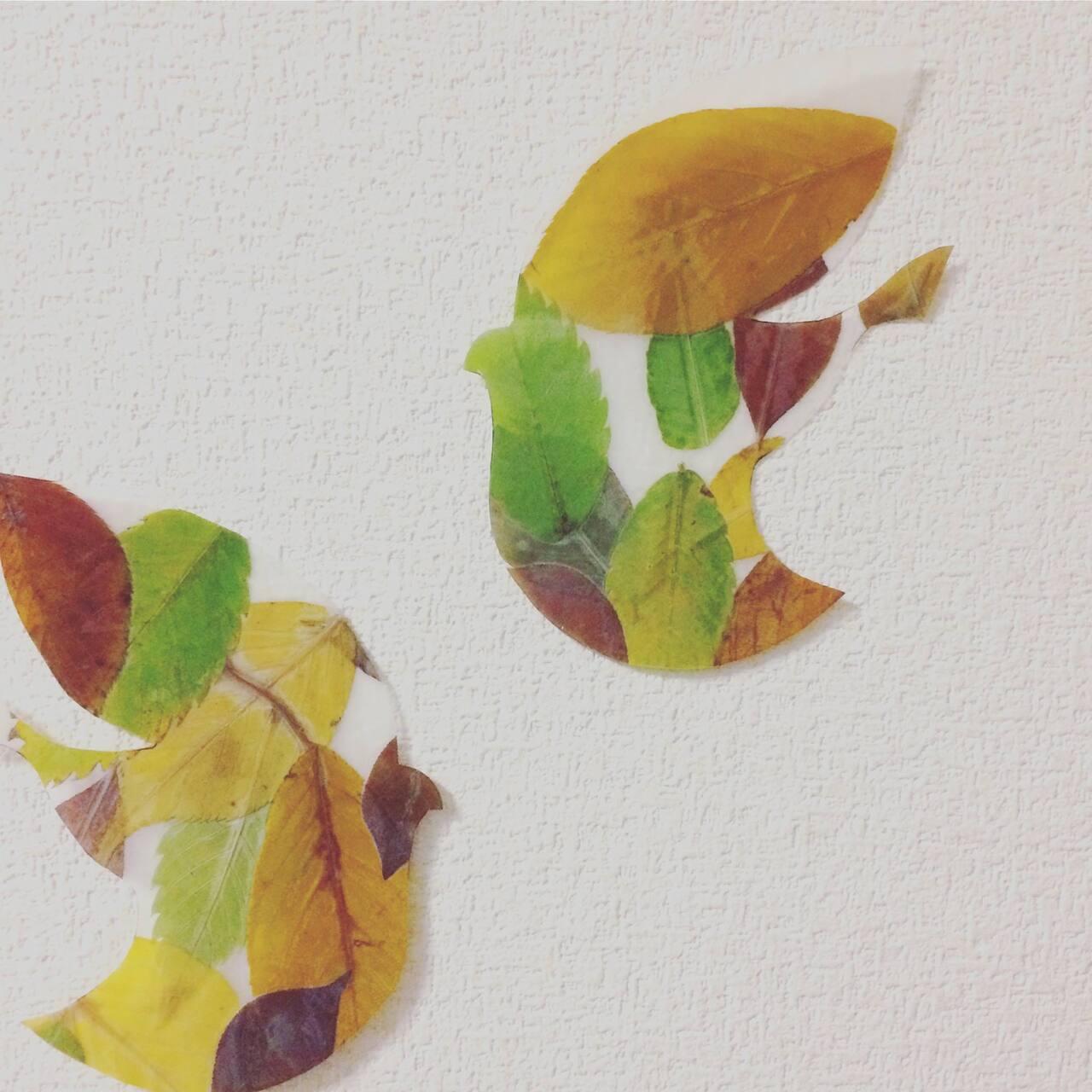 11/21【落ち葉のモビールづくり】