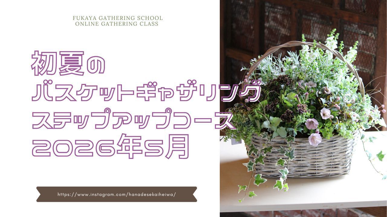 バスケットギャザリング体験会　in 深谷緑の王国　5月6日,13日