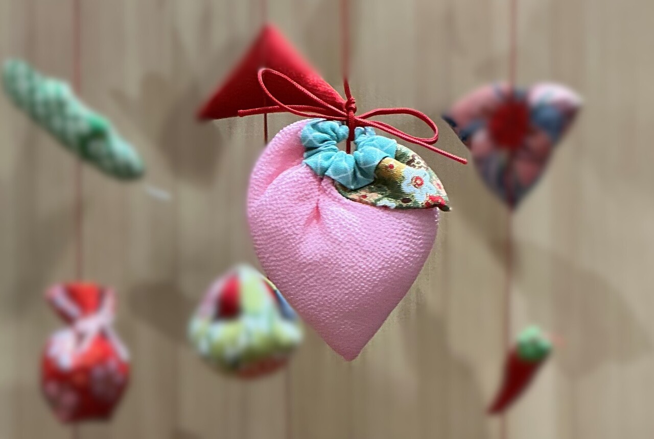 横浜・【伊豆・熱海】春の伊豆　雛のつるし飾りを作ってみよう！