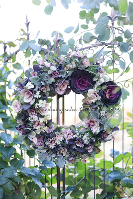 葉牡丹リースワークショップ2025