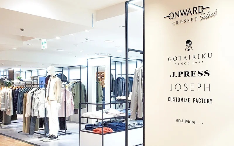 ONWARD CROSSET SELECT（メンズ）松屋銀座店