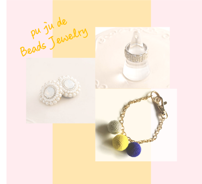 縫わないビーズ刺繍講座