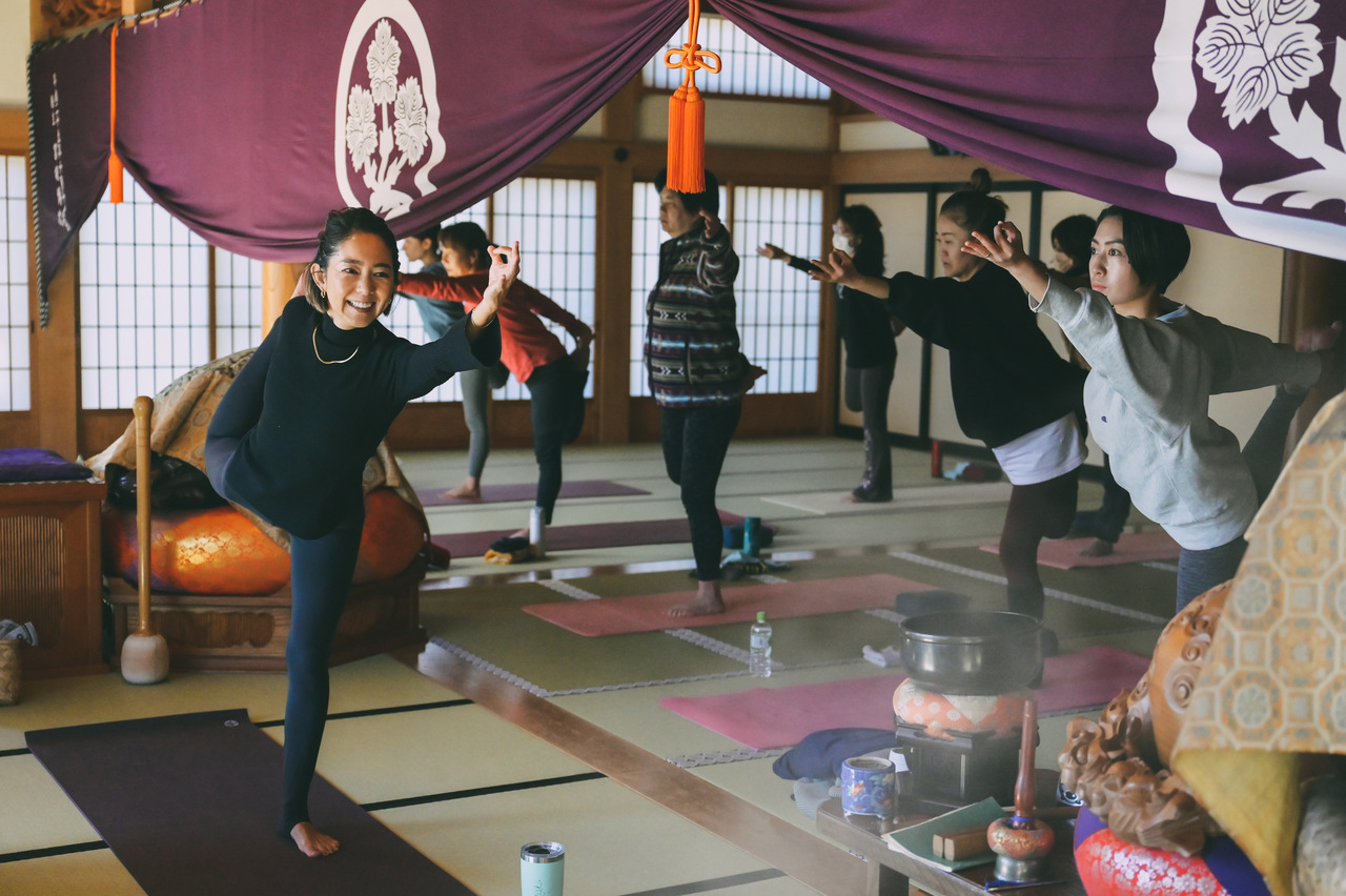 禅ヨガ・深叢寺＆今年１年を振り返るジャーナリング 