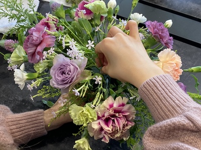 【初心者歓迎】2/25 フラワーアレンジメントレッスン