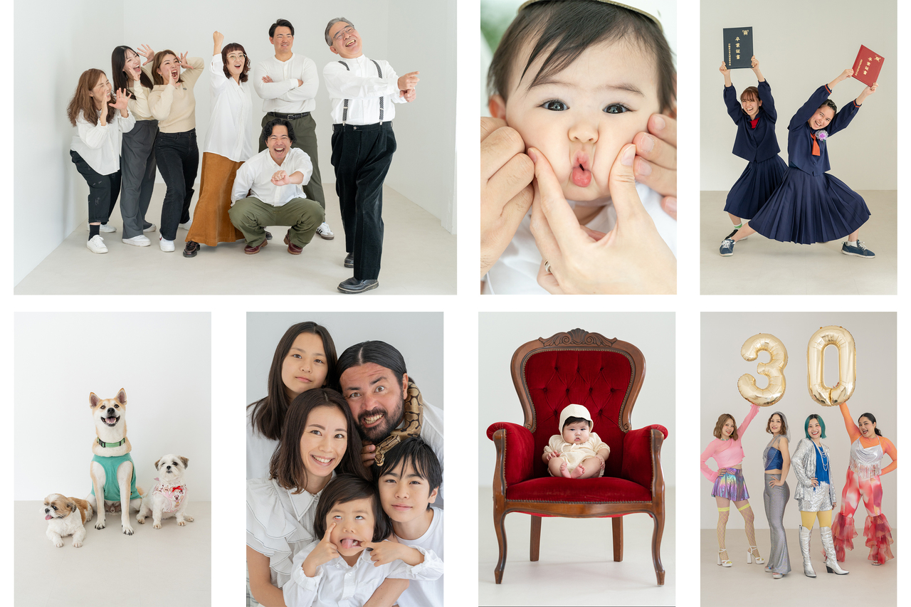 家族写真撮影（昼の部）