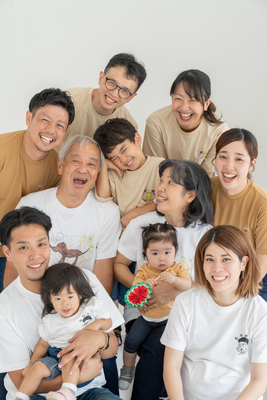家族写真撮影（昼の部）