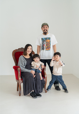 家族写真撮影（昼の部）