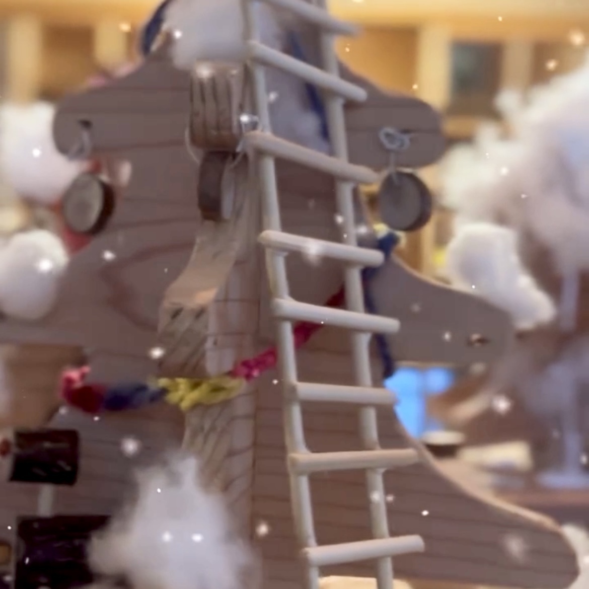 土曜保育〜木工作 🎄wooden Christmas tree🎄