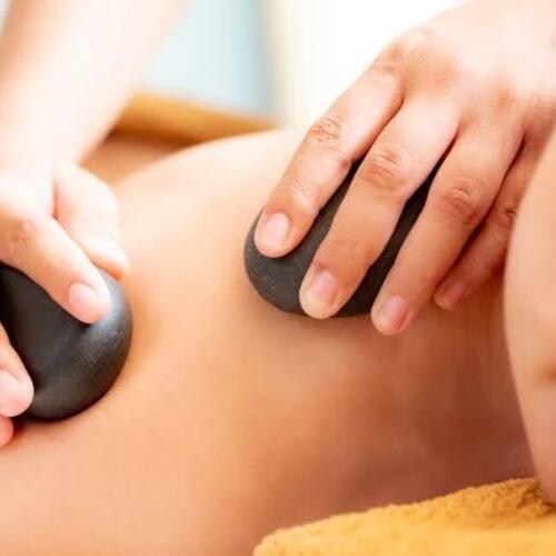 じんわり温めほぐしホットストーン