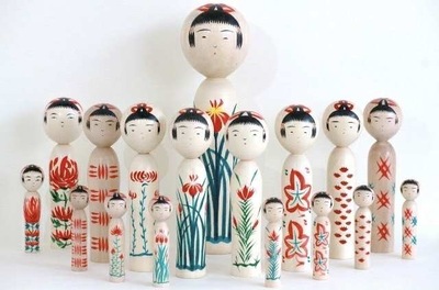 大宮・秋田県の伝統工芸品「本荘こけし」絵付け体験