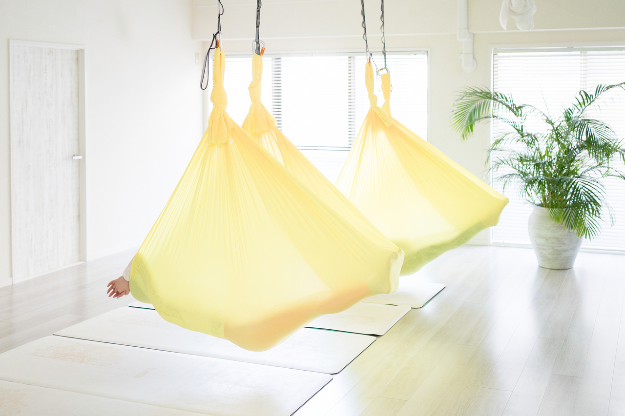 ⭐️空中ヨガ(5名まで)70分