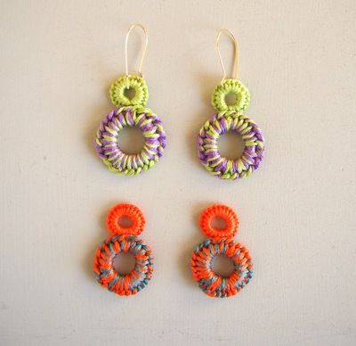 【材料無し】artist inのミニレッスン「少しの糸で作るアクセサリー」第1回（4/8開催）