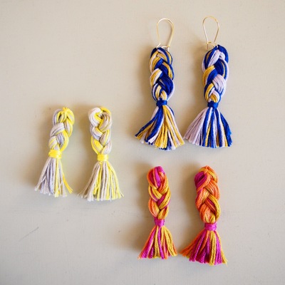 【材料無し】artist inのミニレッスン「少しの糸で作るアクセサリー」第1回（4/8開催）