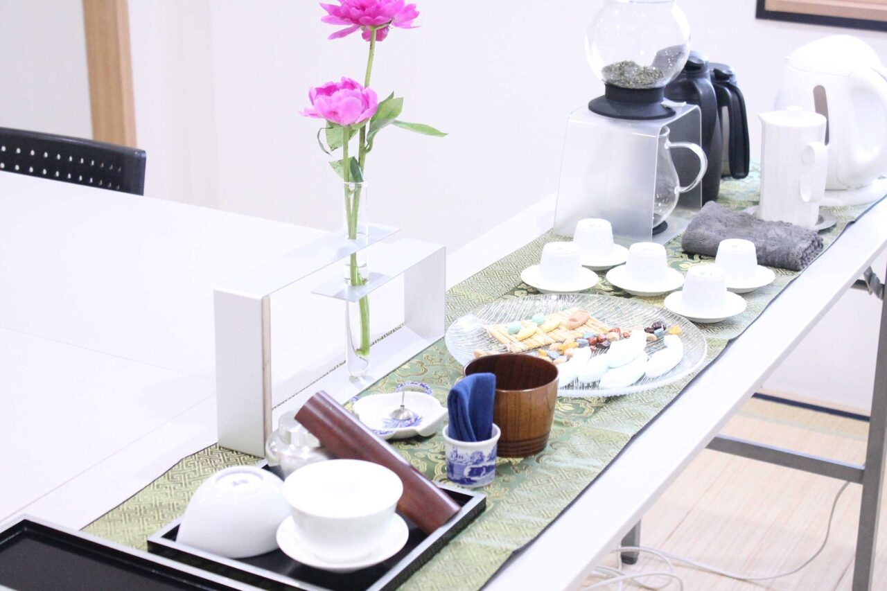 🔸日本橋🔸日本茶とテーブルコーディネート(初夏のテーブルコーディネート)