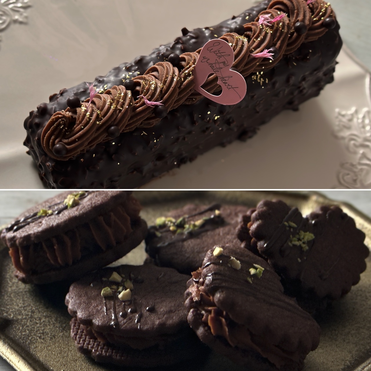 オンラインレッスン「お菓子クラス：材料＆味見の宅配チケット」付き　2月分（税込8,000円）