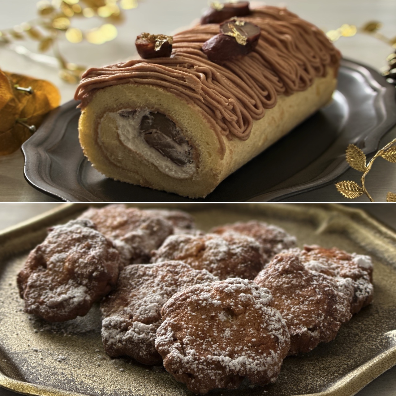 オンラインレッスン「お菓子教室：材料＆味見の宅配チケット」付き　11月分（税込8,000円）