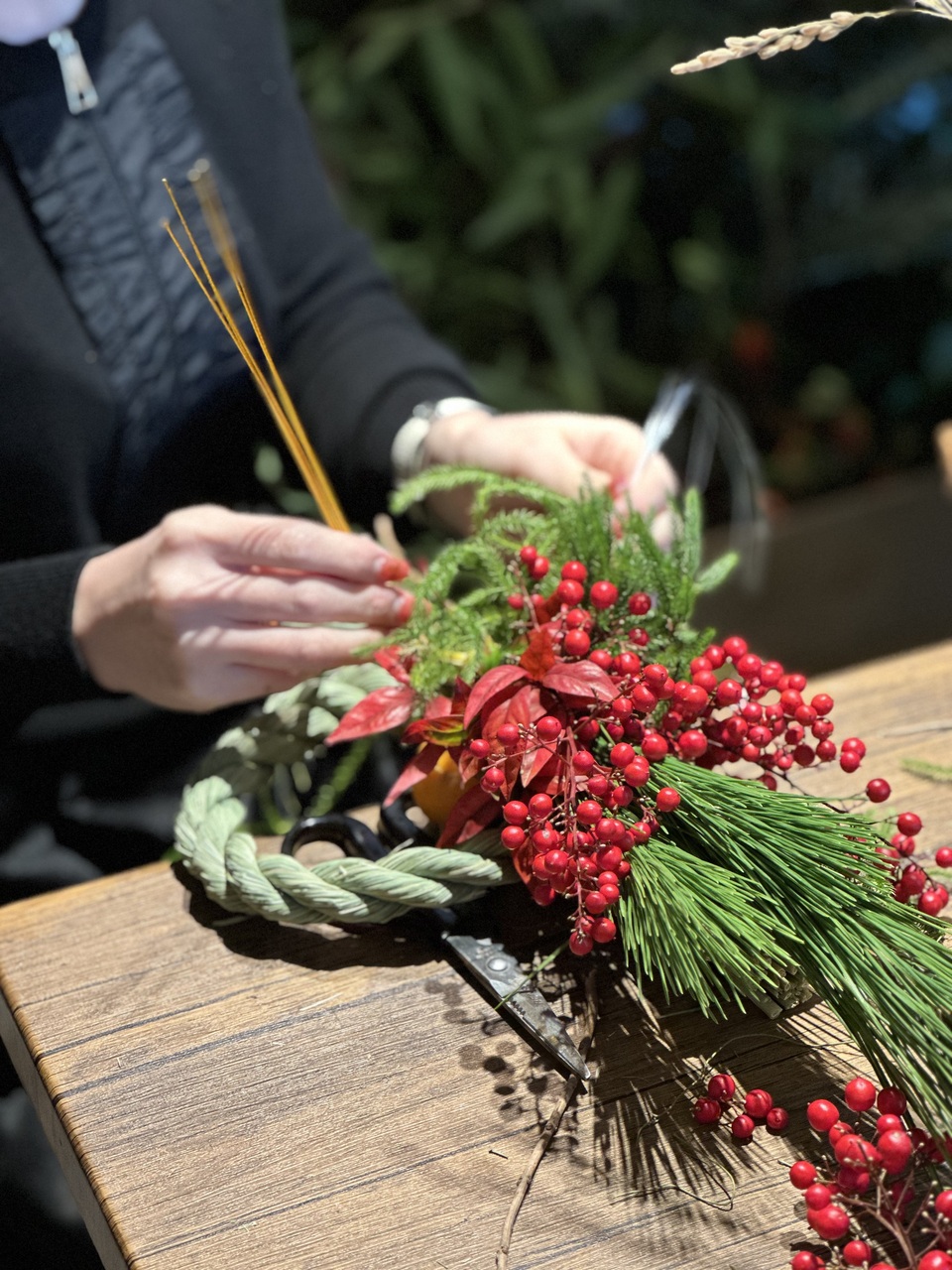 2026年を迎える☆ お正月《しめ縄お飾りレッスン》