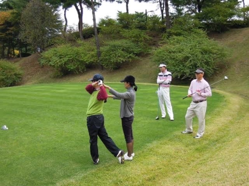 ゴルフフィールドレッスン