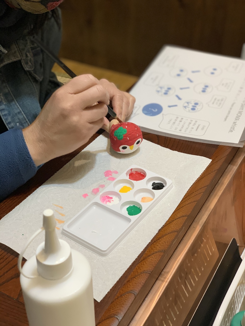 モマ笛絵付け体験予約 “Moma Flute” Painting Experience