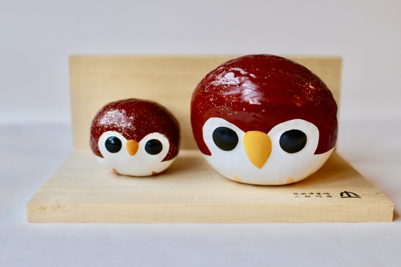 救心小児丸鳴き人形　笛付き　ソフビ　セット　箱付　モダンプラスチック　レア モマ笛絵付け体験予約 “Moma Flute” Painting Experience