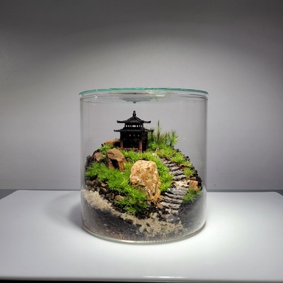 【博多阪急】寺院の風景 テラリウムワークショップ