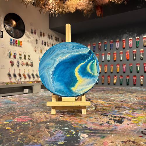南アフリカ　カラフルなラージラクホースアート陶器、ハンドメイド 南アフリカ カラフルなラージラクホースアート陶器