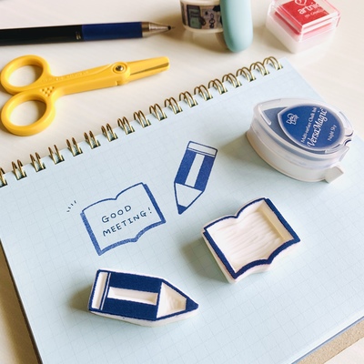 ＜満席となりました＞eric「道具から揃える消しゴムはんこ-入門編-」