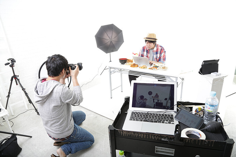 動画撮影（商品説明）