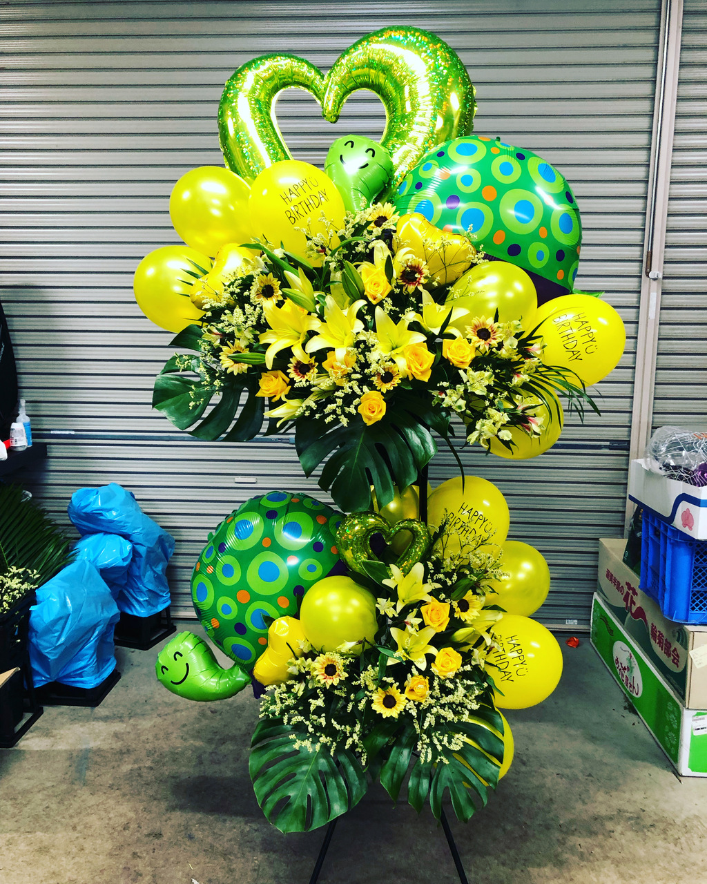 お花&バルーンのアレンジ、スタンド、イベント