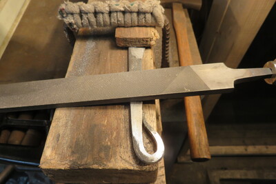 ワークショップ　玉鋼小刀づくり体験（革ケース付き）◇桔梗隼光鍛刀場◇