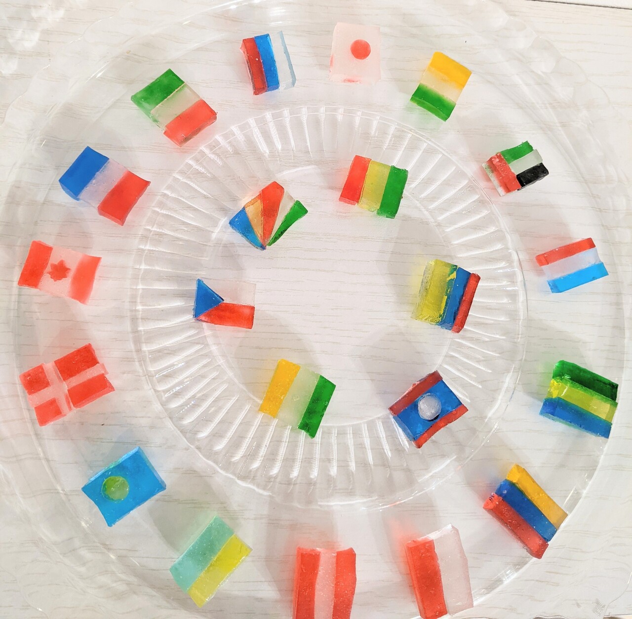 世界の国旗を作ろう　琥珀糖レッスン