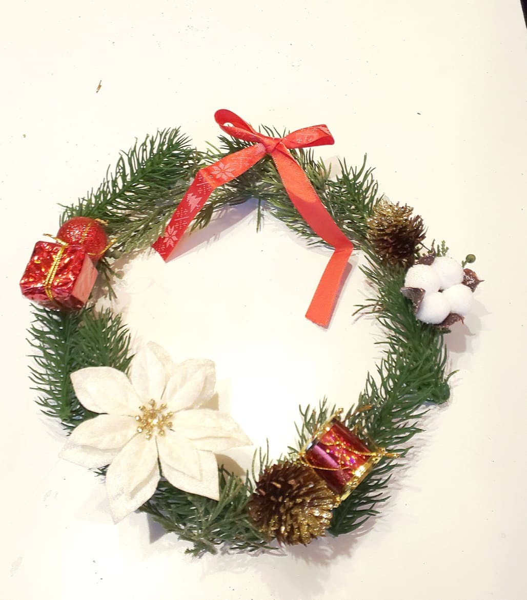 【調布】本格クリスマスリースづくり｜2019年11月30日(土)