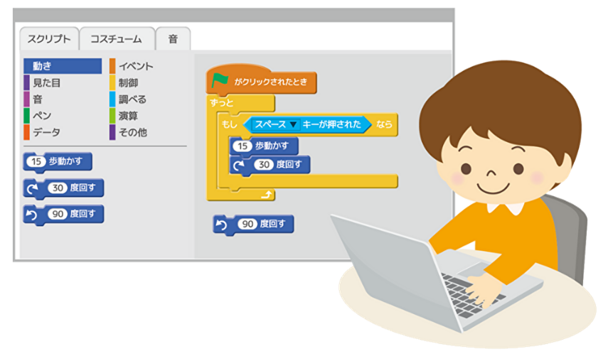 プログラミング初心者コース🔰　Scratch学習（全4回）