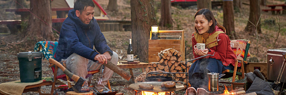 和紅茶と岳間食材満喫キャンプ体験 8名棟
