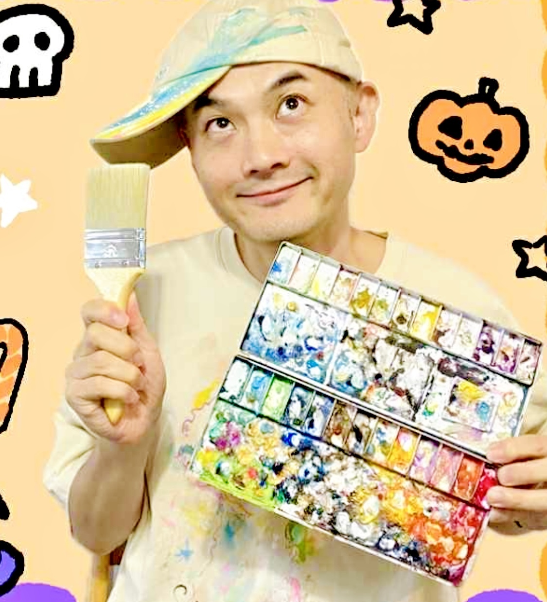 【子供向け絵画教室】しんぺー先生と一緒に楽しもう！