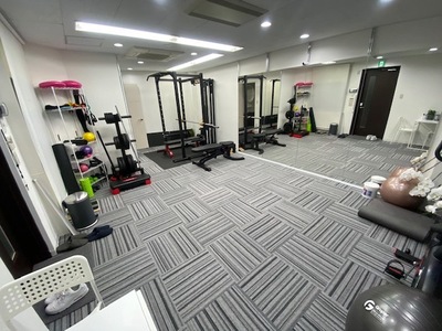 レンタルジムの予約ページ