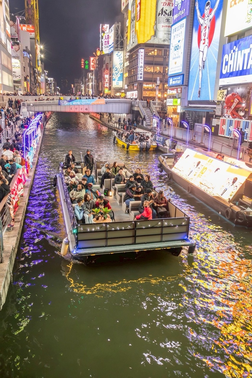 🐶道頓堀観光20分コース【乗合い】 《出発10分前》に乗り場集合　ワンちゃんok