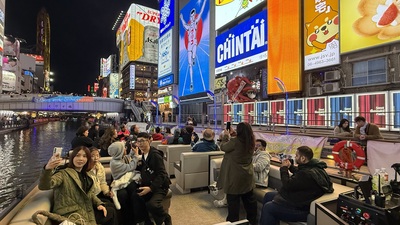 🐶道頓堀観光20分コース【乗合い】 《出発10分前》に乗り場集合　ワンちゃんok