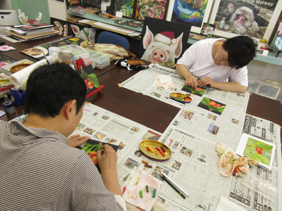 初めてでも簡単プチ体験コース・好きなものを描くエンジョイコース　ご予約