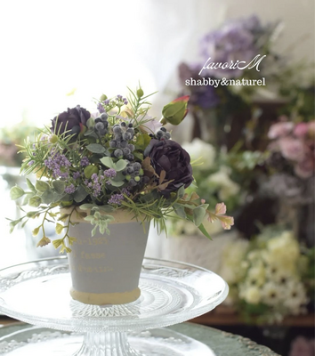 体験レッスン/アーティフィシャルフラワー/シャビーアンドナチュラル