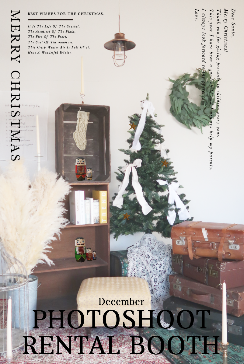 monthly photoshoot&rental booth