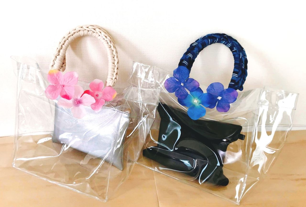 ★★海のおでかけに使おう！Tシャツヤーンで作る★クリアバッグデコ【北】2019年7月13日（土）