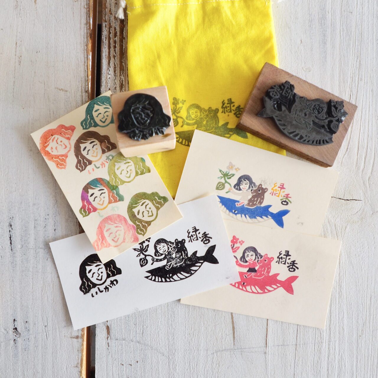  「norioはんこオーダー会 at 手紙舎 文箱」