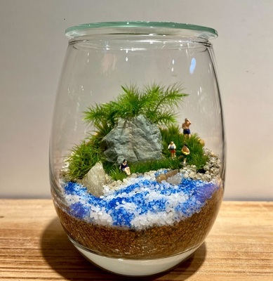 【いよてつ髙島屋】基礎編 インテリアに映える苔テラリウムワークショップ