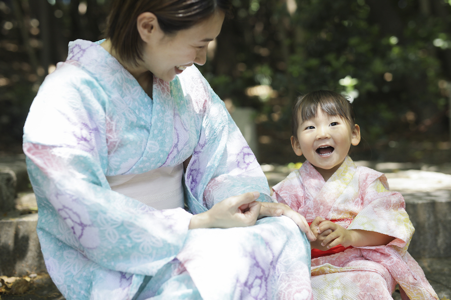 浴衣で有松さんぽ